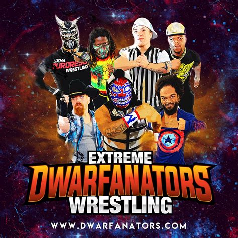 Extreme dwarfanators wrestling - Get ready for an electrifying night of unforgettable wrestling at Extreme Dwarfanators Wrestling! DECEMBER WRESTLING MADNESS Score a 20% discount by using the promo code: EDW2K22FUN. Don't miss out, grab your tickets now and let's make some ...
